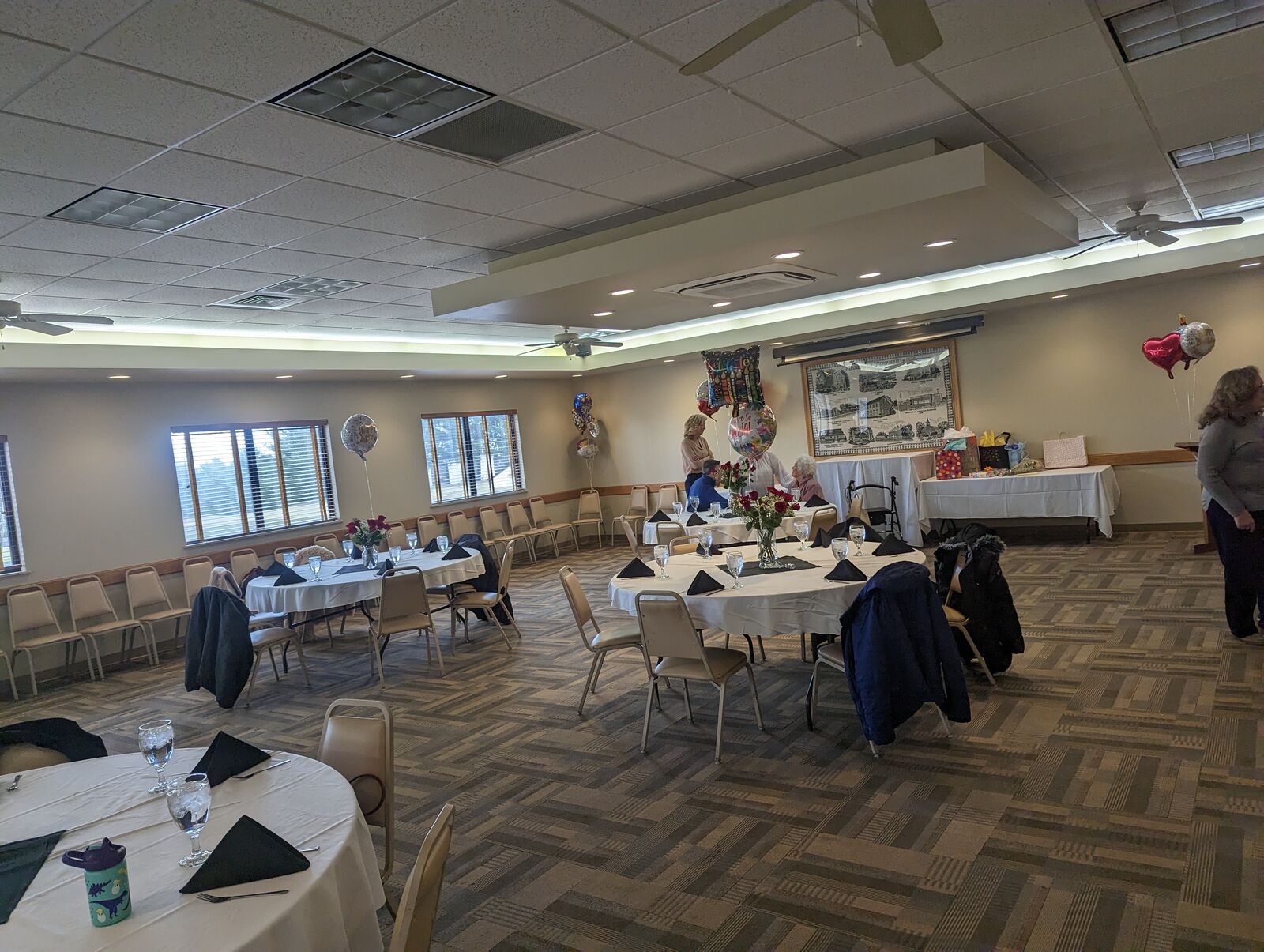 The Caddy Shack banquet room